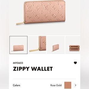 Louis Vuitton Zippy Wallet